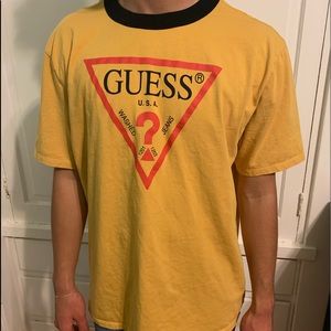 Yellow Guess T-shirt